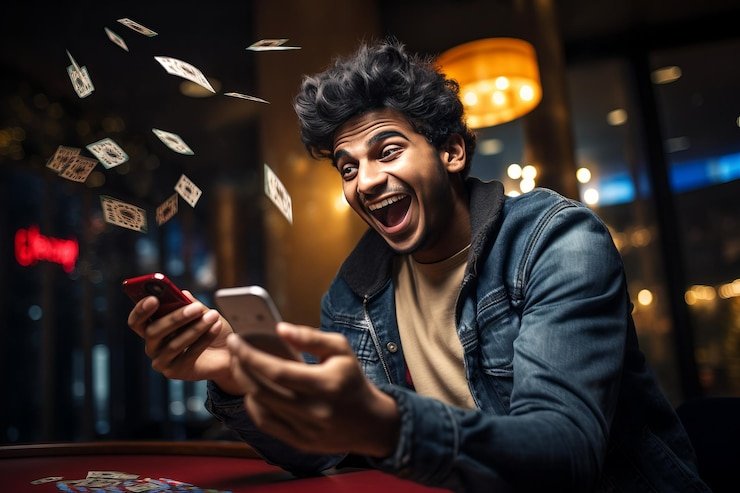 Ilustrasi transaksi deposit cepat yang mudah digunakan oleh pengguna mobile di Indonesia